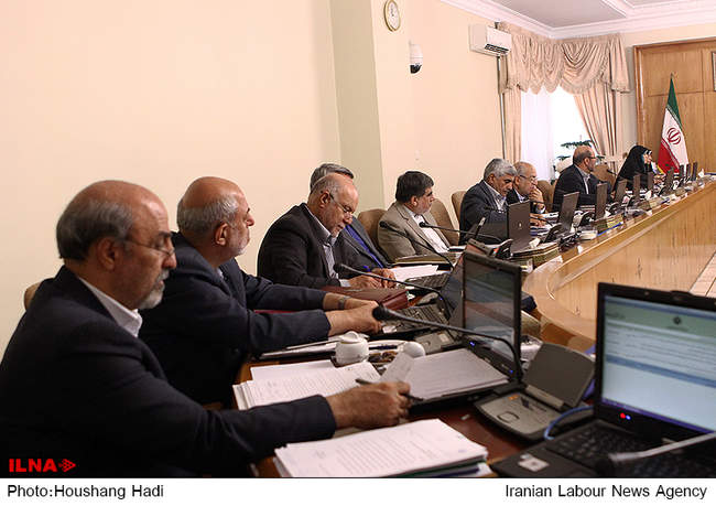 جلسه هئیت دولت