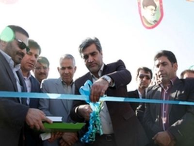 خط آبرسانی بوشکان به بهره برداری رسید