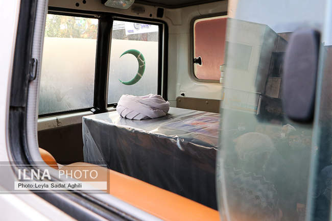 مراسم تشییع پیکر آیت الله عباسعلی اختری