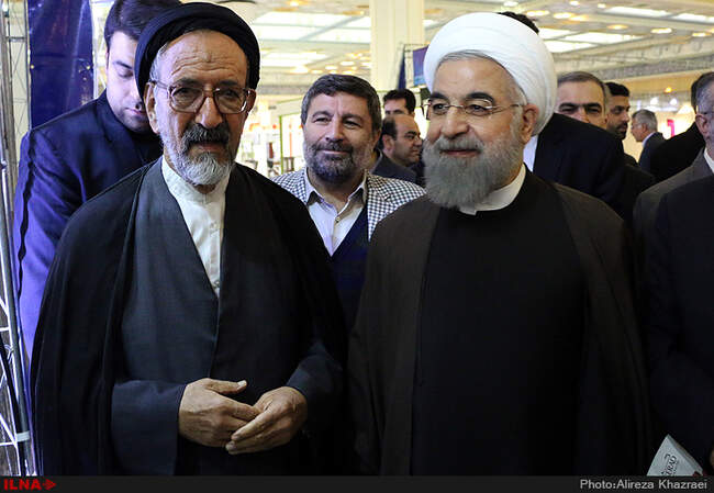 بازدید رییس جمهوری از نمایشگاه مطبوعات 