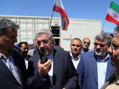 افتتاح نیروگاه خورشیدی ۷ مگاواتی سربیشه در خراسان جنوبی