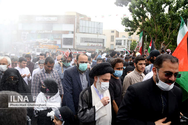 راهپیمایی روز قدس در قم