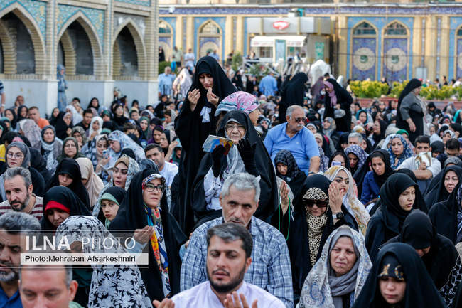 قرائت دعای «عرفه» - امام زاده صالح تهران