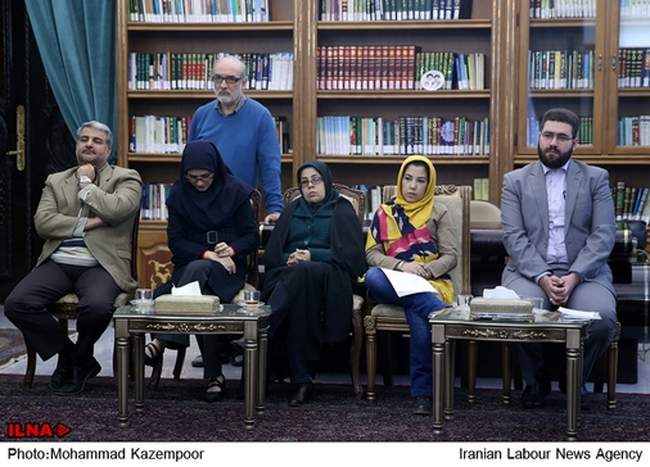 دیدار نمایندگان بیماران تالاسمی با آیت الله هاشمی