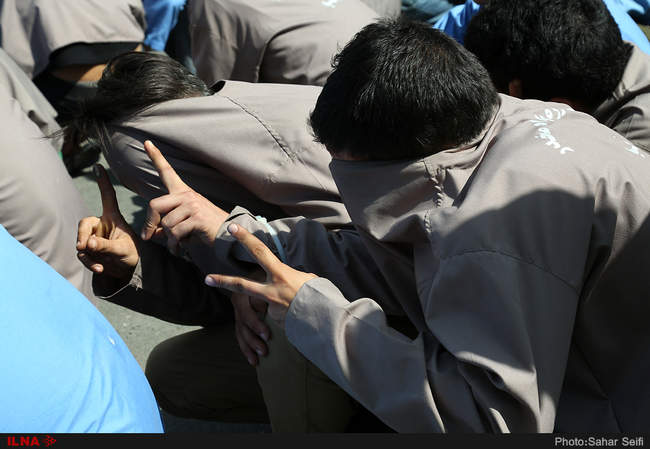 دستگیری سارقان وخرده فروشان مواد مخدر (طرح رعد)