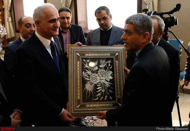 دیدار وزیر اقتصاد آذربایجان با طیب‌نیا وزیر اقتصاد و دارایی کشورمان