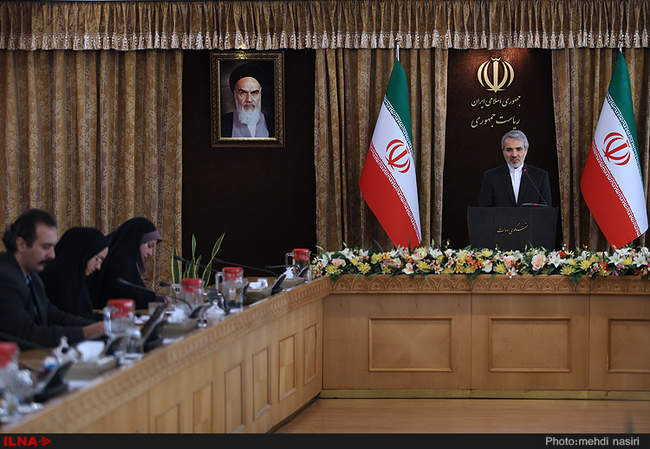 نشست خبری سخنگوی دولت