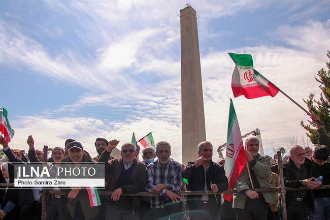 راهپیمایی ۲۲ بهمن در شیراز