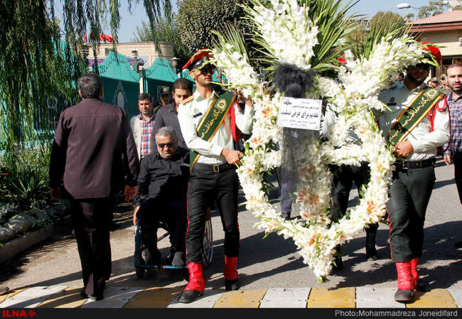 مراسم تشییع خبرنگار شبکه خبر