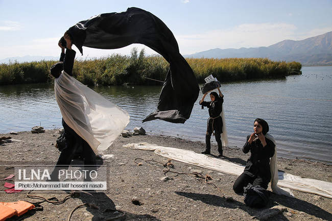 اجرای روزهای دوم وسوم  شانزدهمین دوره جشنواره  تئاتر خیابانی مریوان-