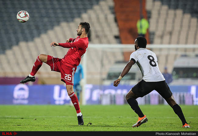 دیدار تیم های فوتبال ایران و ترینیداد و توباگو