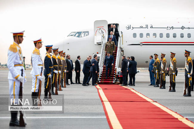  ورود نخست وزیر عراق به تهران
