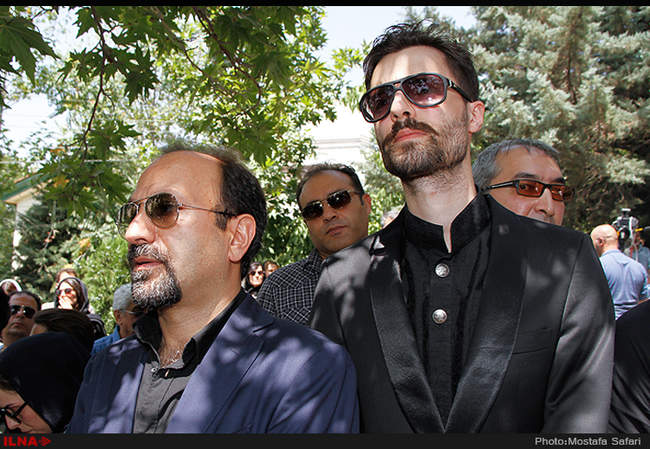 مراسم خاکسپاری پیکر عباس کیارستمی در لواسان