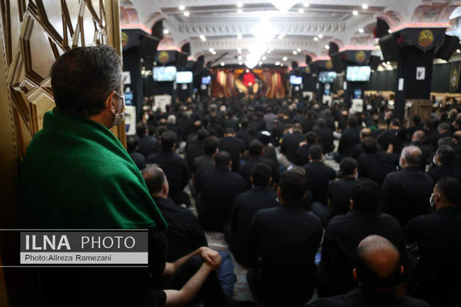 شب عاشورا در حسینیه انصار الحسین (ع)
