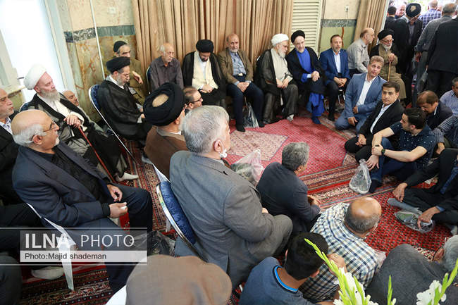 مراسم ختم مادر احمد مسجدجامعی 