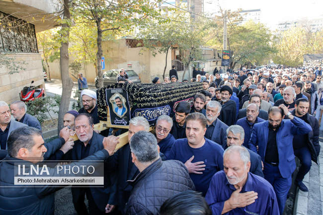 مراسم تشییع محمدمهدی صدیقی