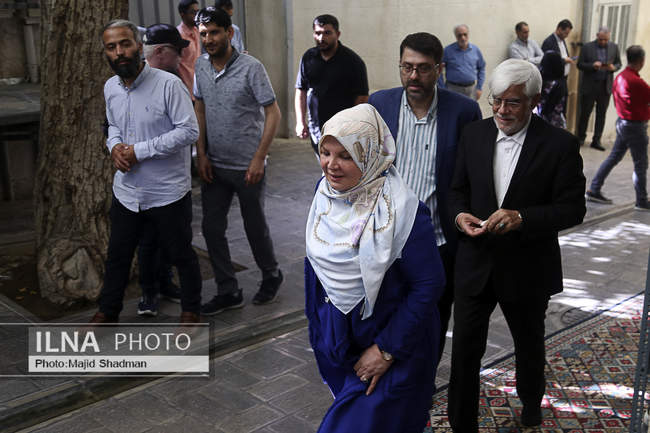 مرحله دوم انتخابات چهاردهمین دوره ریاست جمهوری در حسینه جماران