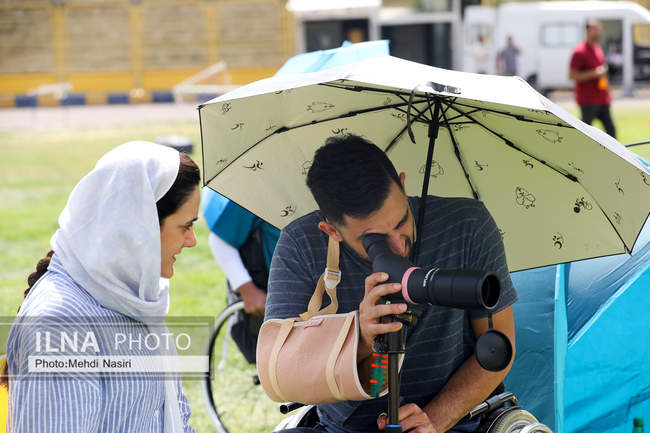 گزارش تصویری از مسابقات آزاد تیروکمان جانبازان و توان یابان