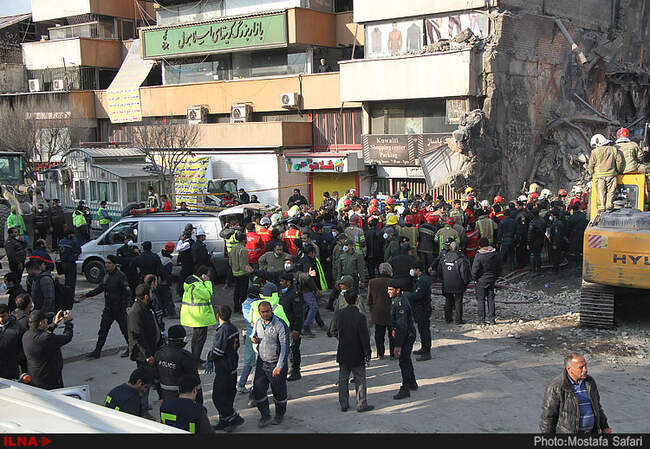 هفتمین روز حادثه پلاسکو/2