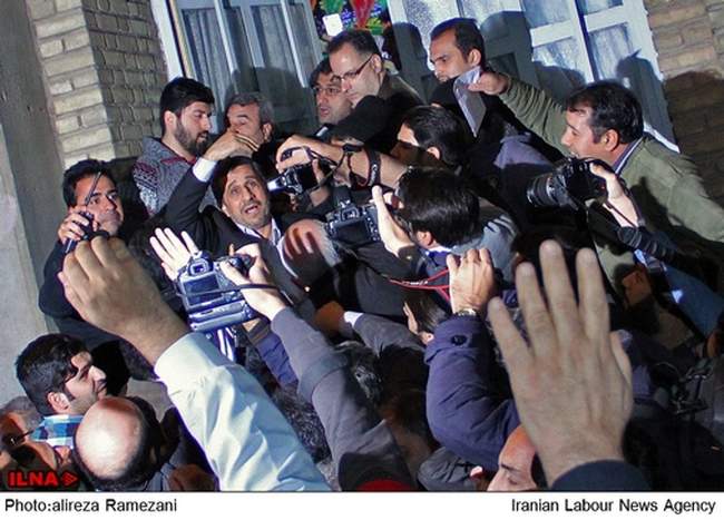 سخنرانی محمود احمدی‌نژاد در مسجد دولت‌آباد شهرری