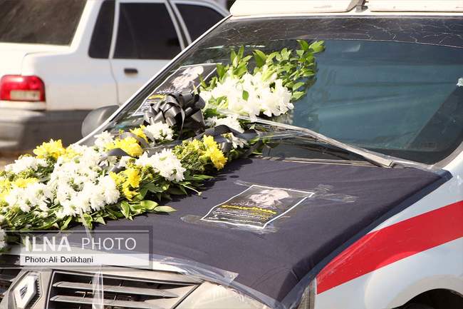 مراسم خاکسپاری استاد محمدعلی بهمنی برگزار شد