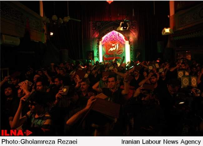 آیین‌ احیای شب بیست و یکم ماه رمضان / ساری