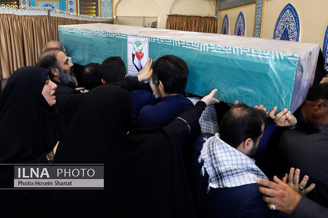 وداع با شهید حافظ امنیت در مشهد