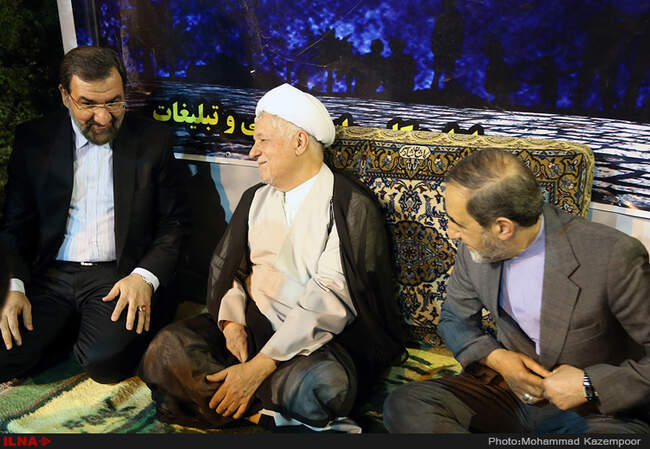 مراسم افطاری دوازدهمین روز ماه مبارک رمضان با حضور آیت الله هاشمی رفسنجانی