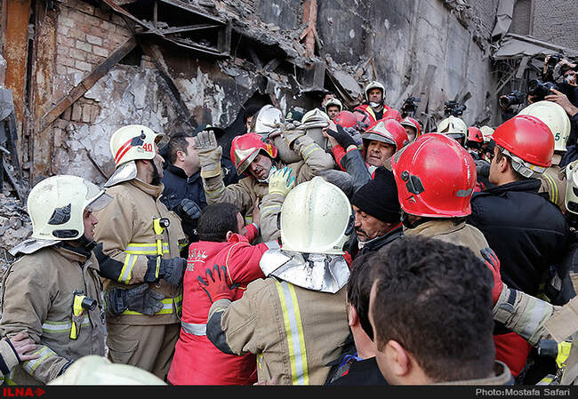 هفتمین روز حادثه پلاسکو/3
 