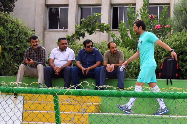 گزارش تصویری بازی تدارکاتی پیکان و استقلال