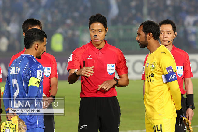 دیدار تیم ‌های فوتبال استقلال ایران و الوصل امارات