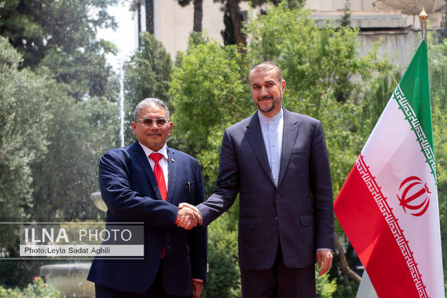 دیدار امیرعبداللهیان با وزیر امور خارجه برونئی دارالسلام