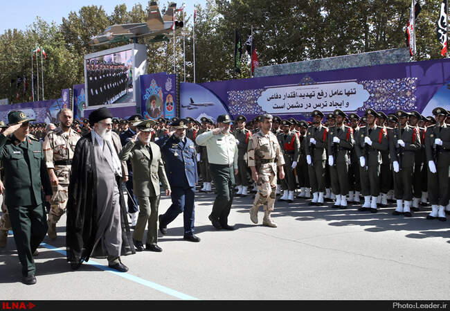 حضور فرمانده کل قوا در مراسم دانش‌آموختگی دانشجویان دانشگاه‌های افسری ارتش