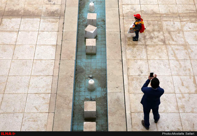 حضور  سید رضا صالحی امیری وزیر فرهنگ و ارشاد در سی‌‌اُمین نمایشگاه ب