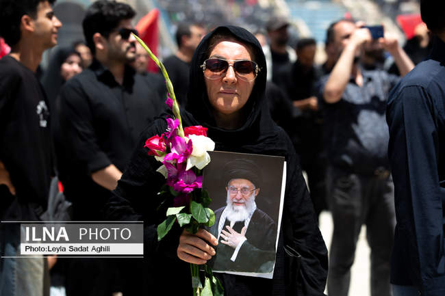 دومین روز مراسم وداع با رهبر شهید انقلاب در مصلای تهران/ 10