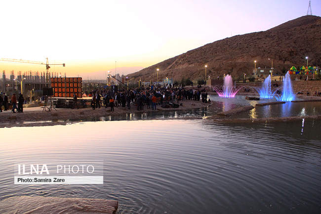 افتتاح پارک سایه در شیراز