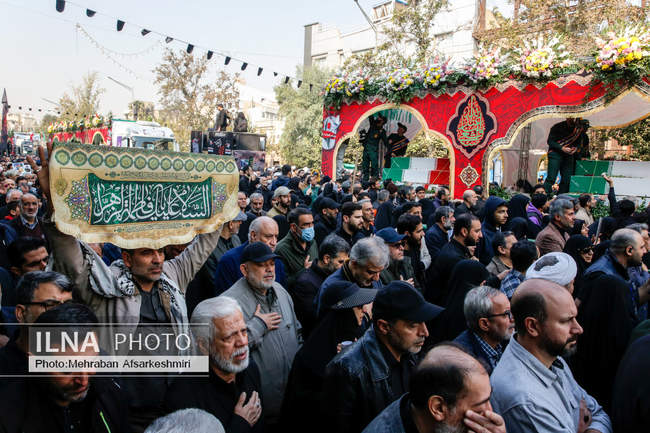 تشییع ۱۰۰ شهید گمنام دفاع مقدس