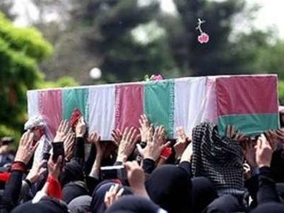 تشییع پیکر پاک 5 شهید حادثه تروریستی میرجاوه 