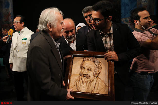 گزارش تصویری نکوداشت محمود فرشچیان و رونمایی از آثار هنرمند