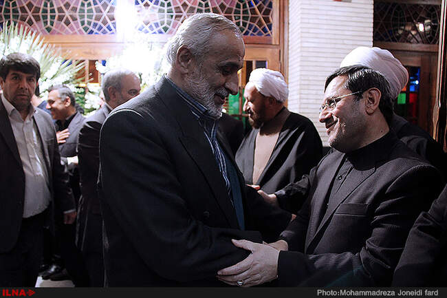 مراسم ختم پدر حسن قشقاوی معاون پارلمانی وزیر امور خارجه  