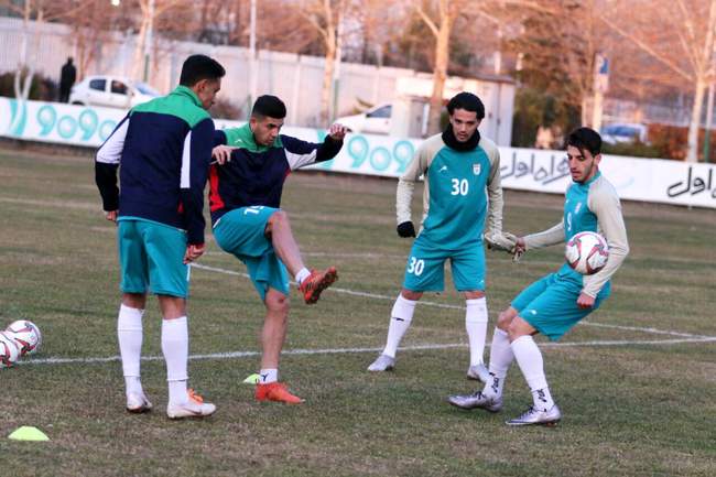 گزارش تصویری تمرین امروز تیم امید