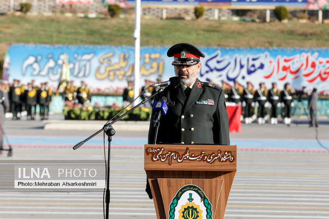 مراسم دانش آموختگی دانشگاه علوم انتظامی