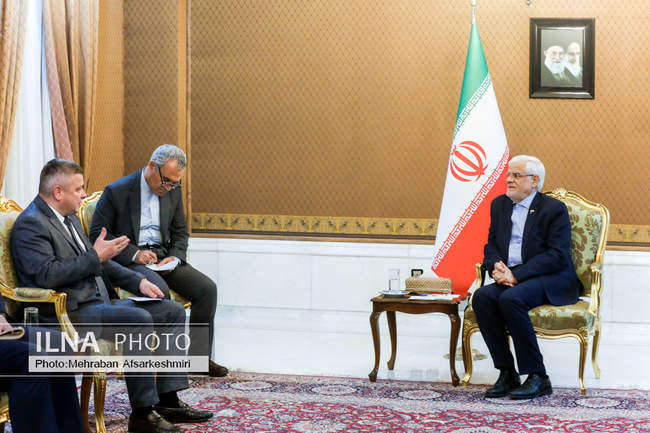 دیدار وزیر صنایع بلاروس با معاون اول رئیس جمهور