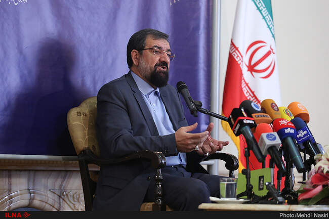 نشست خبری محسن رضایی"دبیر مجمع تشخیص مصلحت نظام"