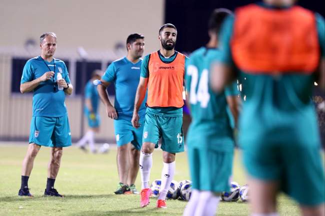 گزارش تصویری تمرین تیم ملی فوتبال 