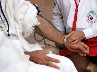 ارائه خدمات بهداشتی و درمانی هلال‌احمر به ۷۴۰۰ زائر ایرانی حج تمتع

