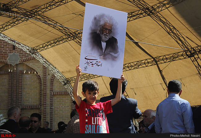  مراسم تشییع پیکر مرحوم حمید سبزواری 