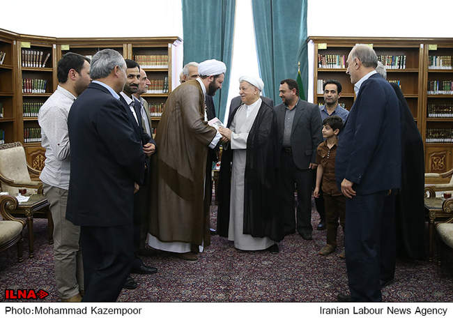 دیدارهای امروز آیت الله هاشمی رفسنجانی