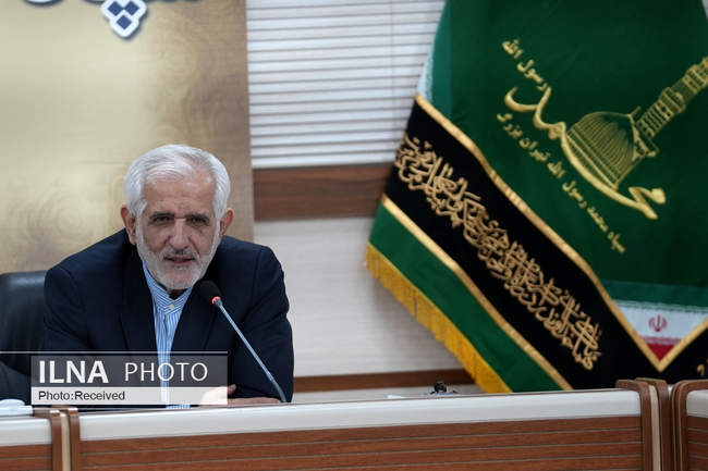 دیدار تمامی اعضای شورای شهر تهران بافرمانده سپاه حضرت محمد رسول ا...ت