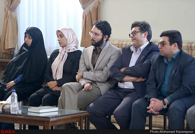 دیدار اعضای حزب اتحاد ملت ایران اسلامی با آیت الله هاشمی رفسنجانی